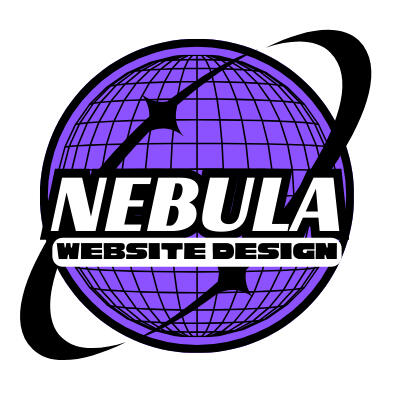 Nebula website logo. Purple globe.