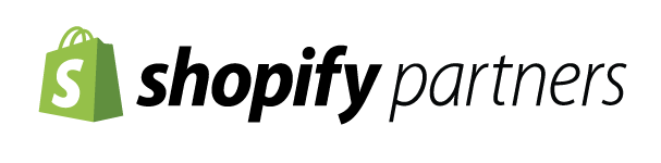 Shopify partners logo.